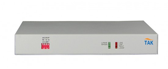 8 channels RS232/RS422/RS485 fiber modem
