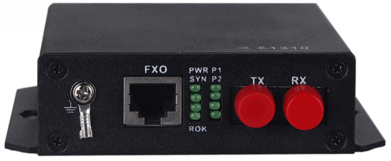 1 port FXS/FXO Voice Multiplexer with 4FE and 4RS232