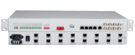 60 FX +4E1+4*Ethernet voice optical multiplexer  with physical isolation function