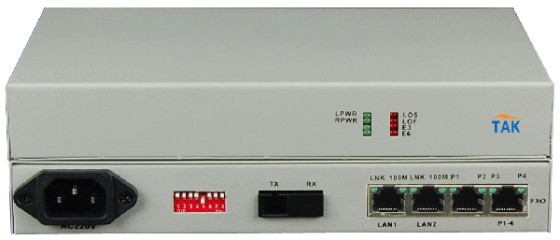 Recommend 4 ports FXS/FXO/POTS PCM Mux with 2*Ethernet