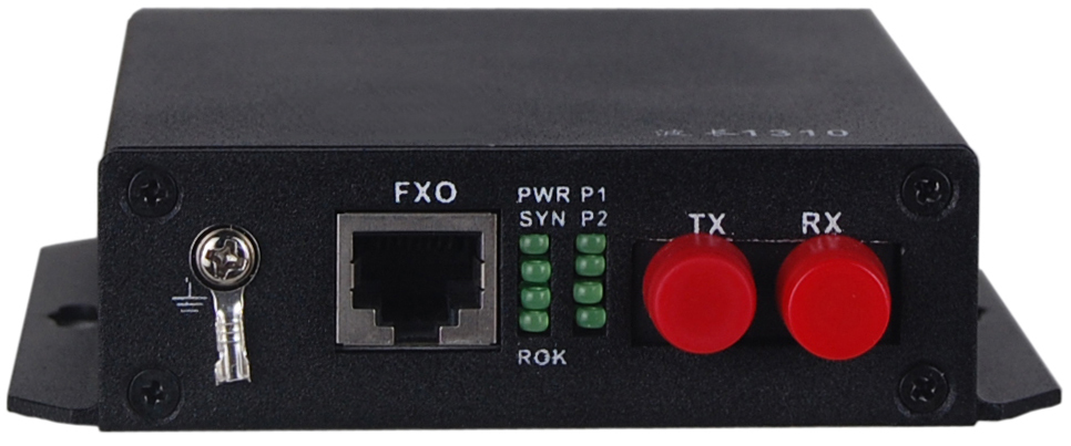 1 port FXS FXO Voice Multiplexer with 4FE and 4RS232