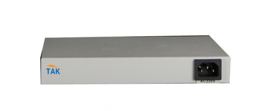 2*Ethernet fiber modem, support 2 Ethernet physical isolation