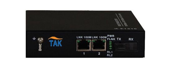SNMP managed fiber media converter( 1 fiber port +2 UTP FE ports) SNMP managed fiber media converter( 1 fiber port +2 UTP FE ports)