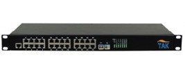 24*10/100M Fast Ethernet+2*1000 Base-S/LX Ethernet Switch, with VLAN setting and Logic isolation