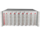 Rack mount chassis 128 CH video fiber optical transceiver, support audio, data,ETH,E1,phone etc