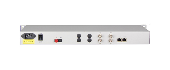 8 CH video+2 CH 1000M Ethernet video fiber optical transceiver