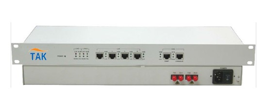 4*Ethernet over SDH (EOS converter), with 2 STM-1 optical interface, support Console and SNMP management