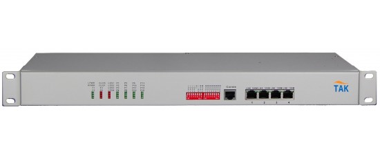 8 ports voice fiber multiplexer
