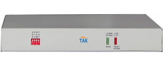 4 ports voice fiber multiplexer