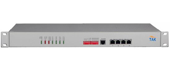 16FX+4E1+4Ethernet Voice data multiplexer with Ethernet physical isolation
