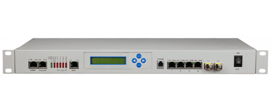 LCD&SNMP Modular multi-service voice data multiplexer