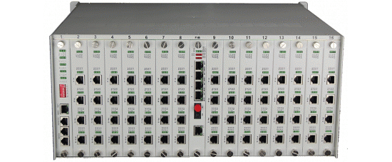 256*voice +4GE voice optical multiplexer