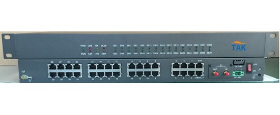50HZ 1-30 ports phone PCM multiplexer