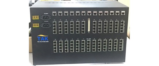 30*FXS/FXO over E1 PCM multiplexer card type