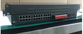 multi-service voice over fibre  optic multiplexer