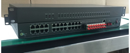 multi-service voice over fibre  optic multiplexer