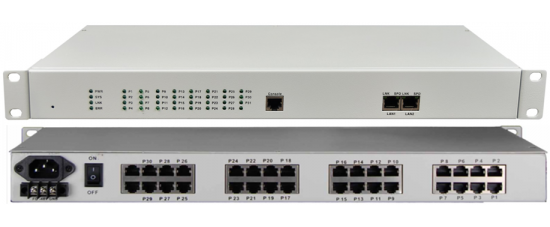 Voice Converter(30 phones over Ethernet)