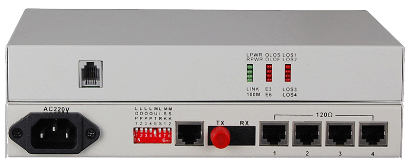 4E1 PDH optical multiplexer d