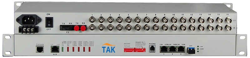 16E1+3*electrical Ethernet+1*optical Ethernet PDH multiplexer ,1+1 fiber redundancy function a