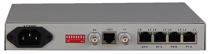 8-ports-FXSFXO-PCM-multiplexer-with-4-RS232-Data-2