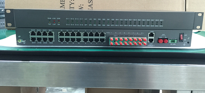 multi-service voice over fibre optic multiplexer 3